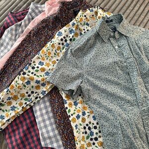 Floral and Patterned J Crew Men's Shirt Collection